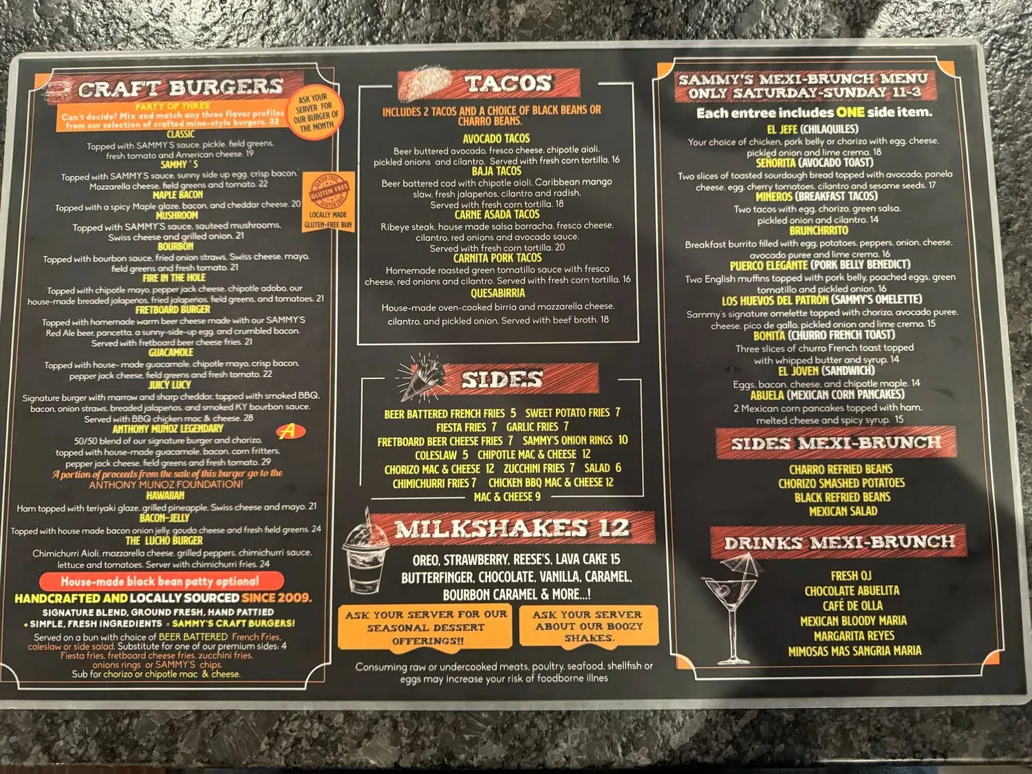 Menu 6