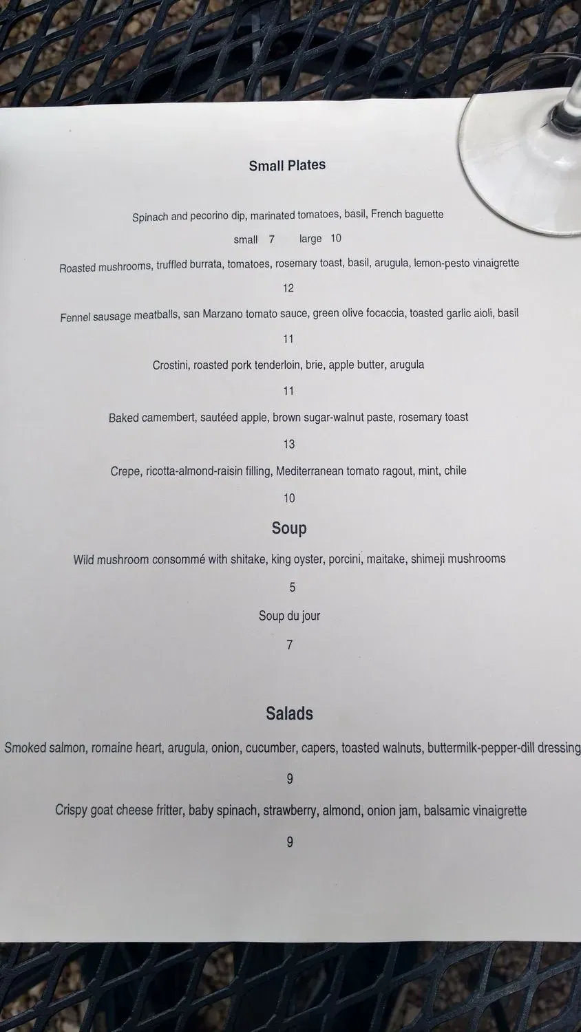 Menu 6