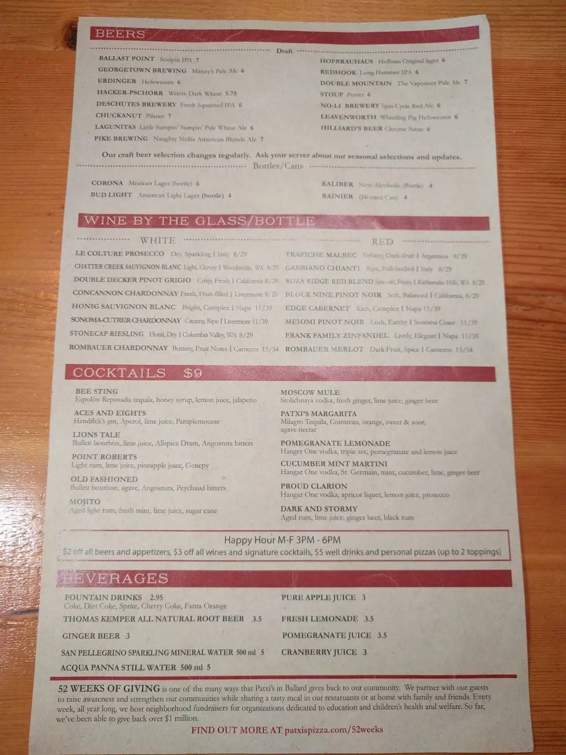 Menu 6