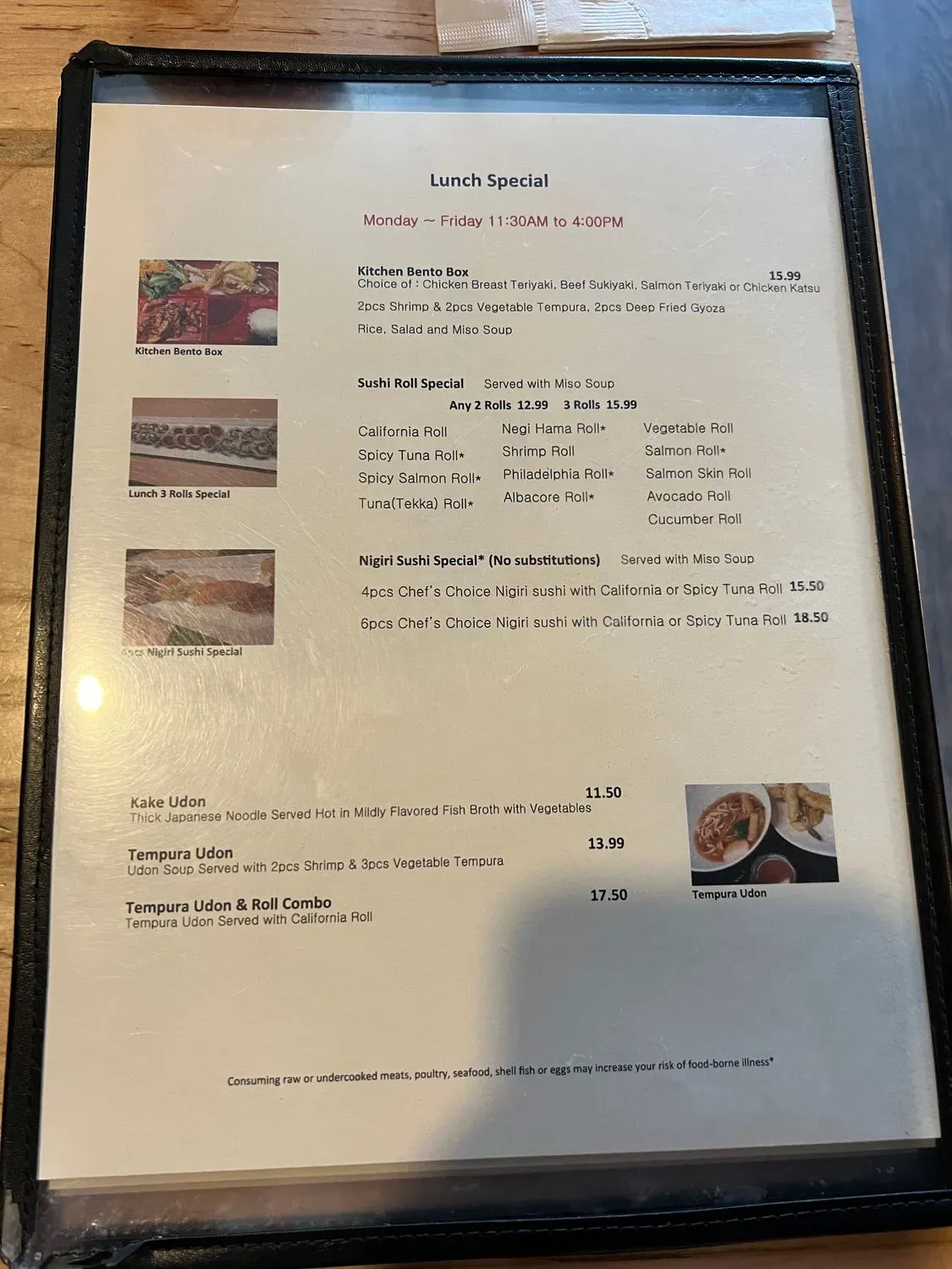 Menu 4