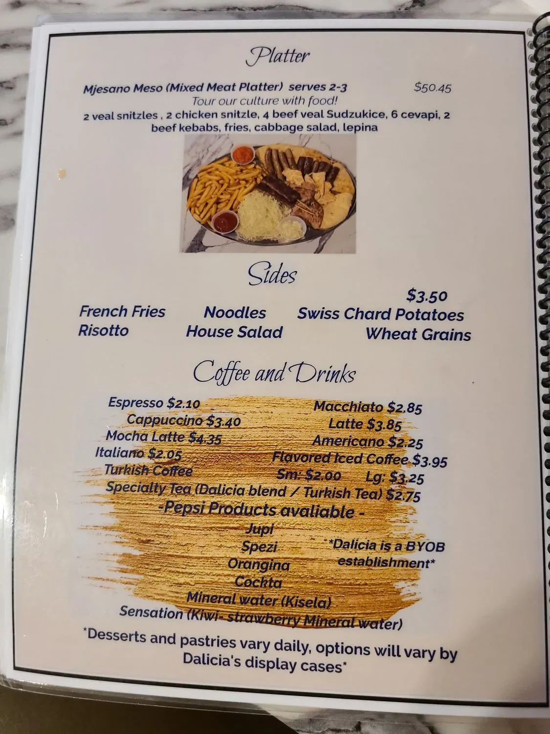 Menu 4