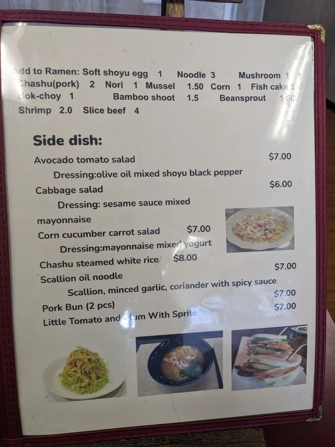 Menu 6