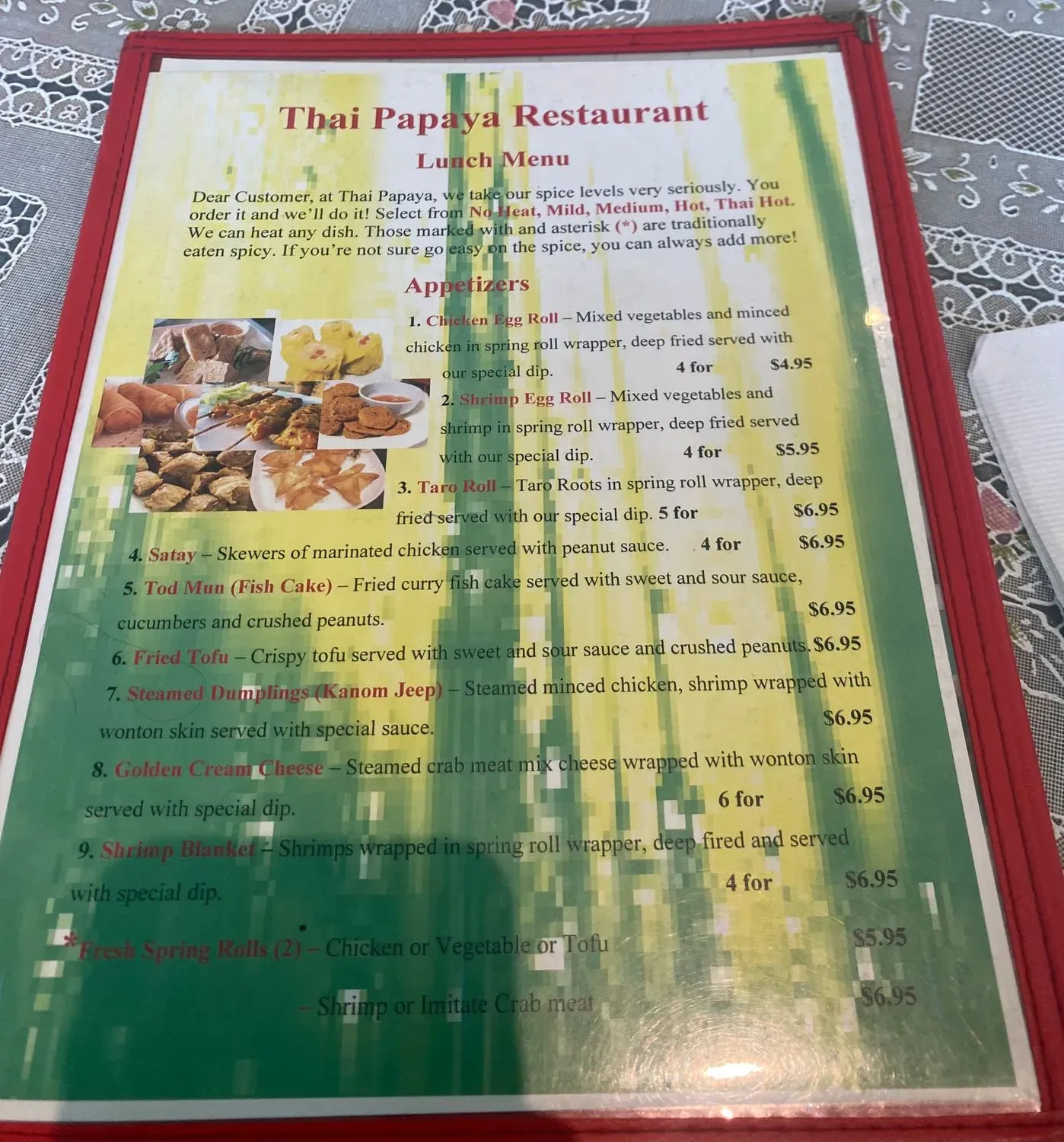 Menu 6