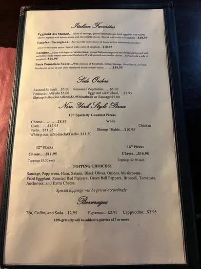 Menu 3