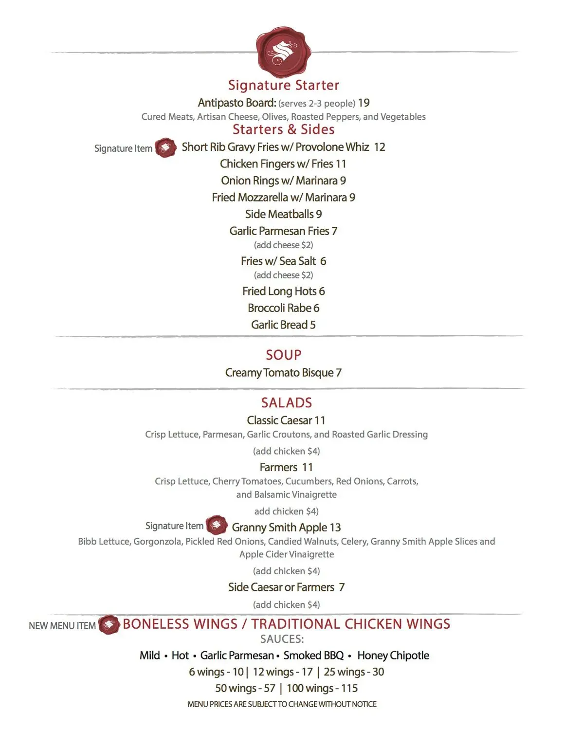 Menu 3