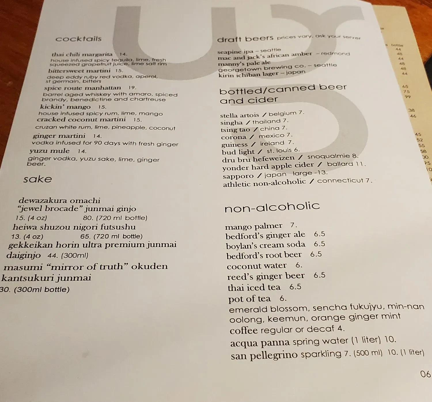 Menu 6