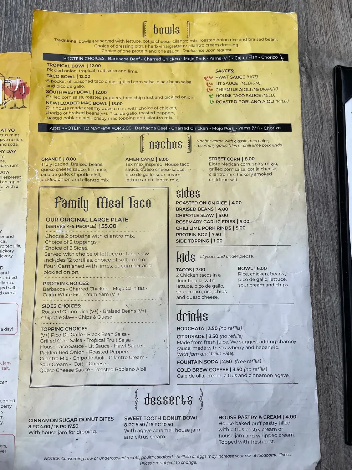 Menu 4