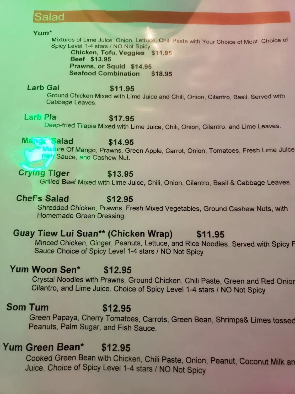 Menu 4