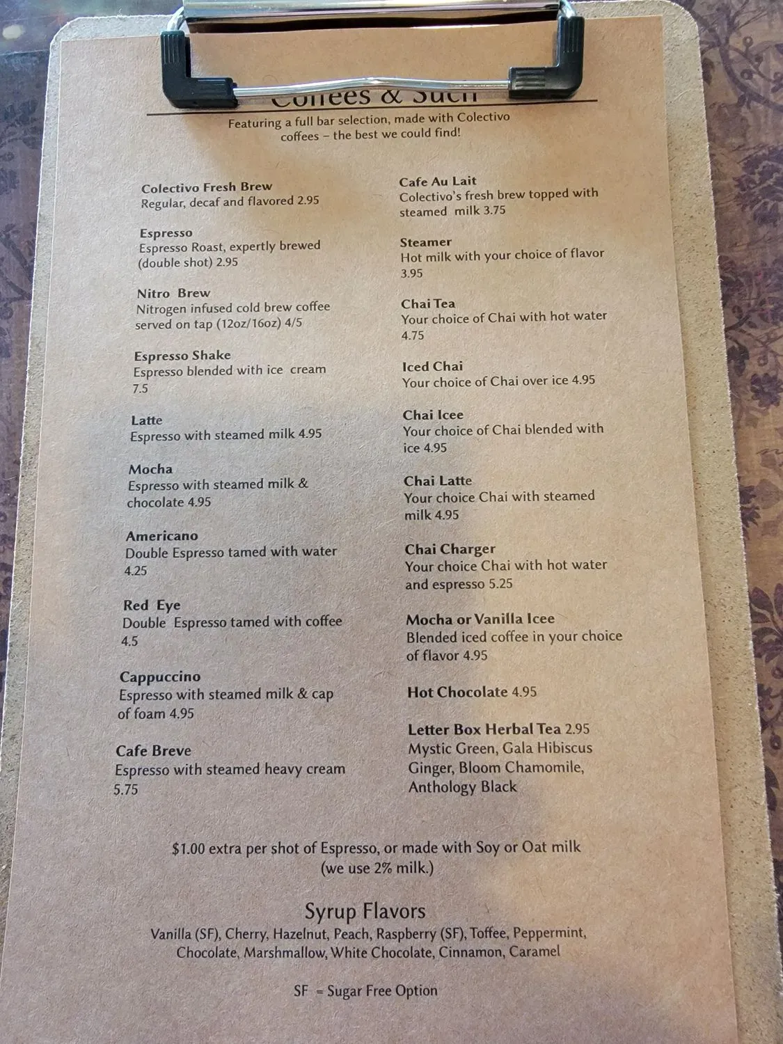 Menu 3