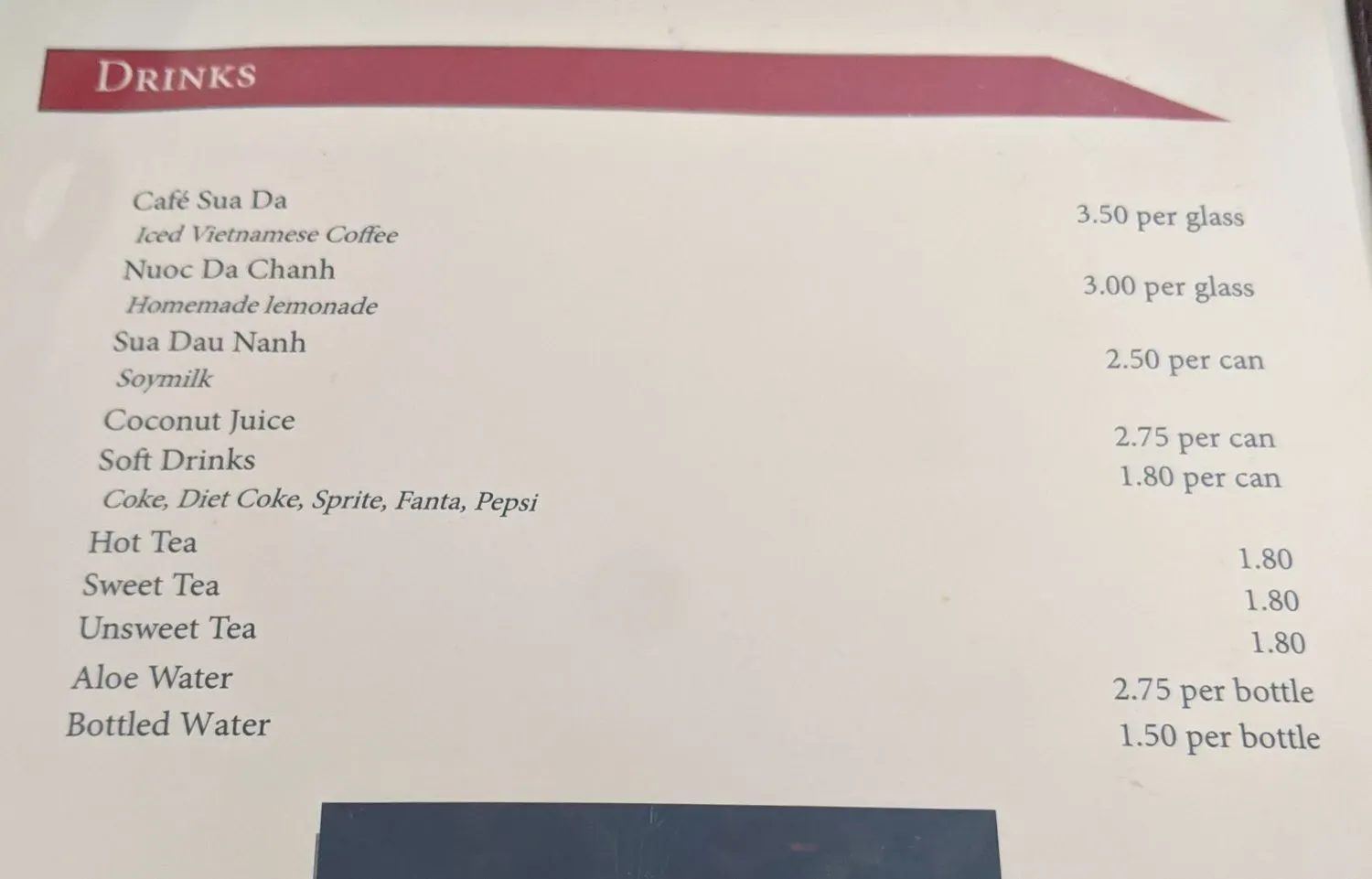 Menu 3