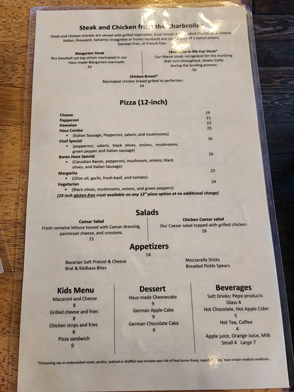 Menu 6