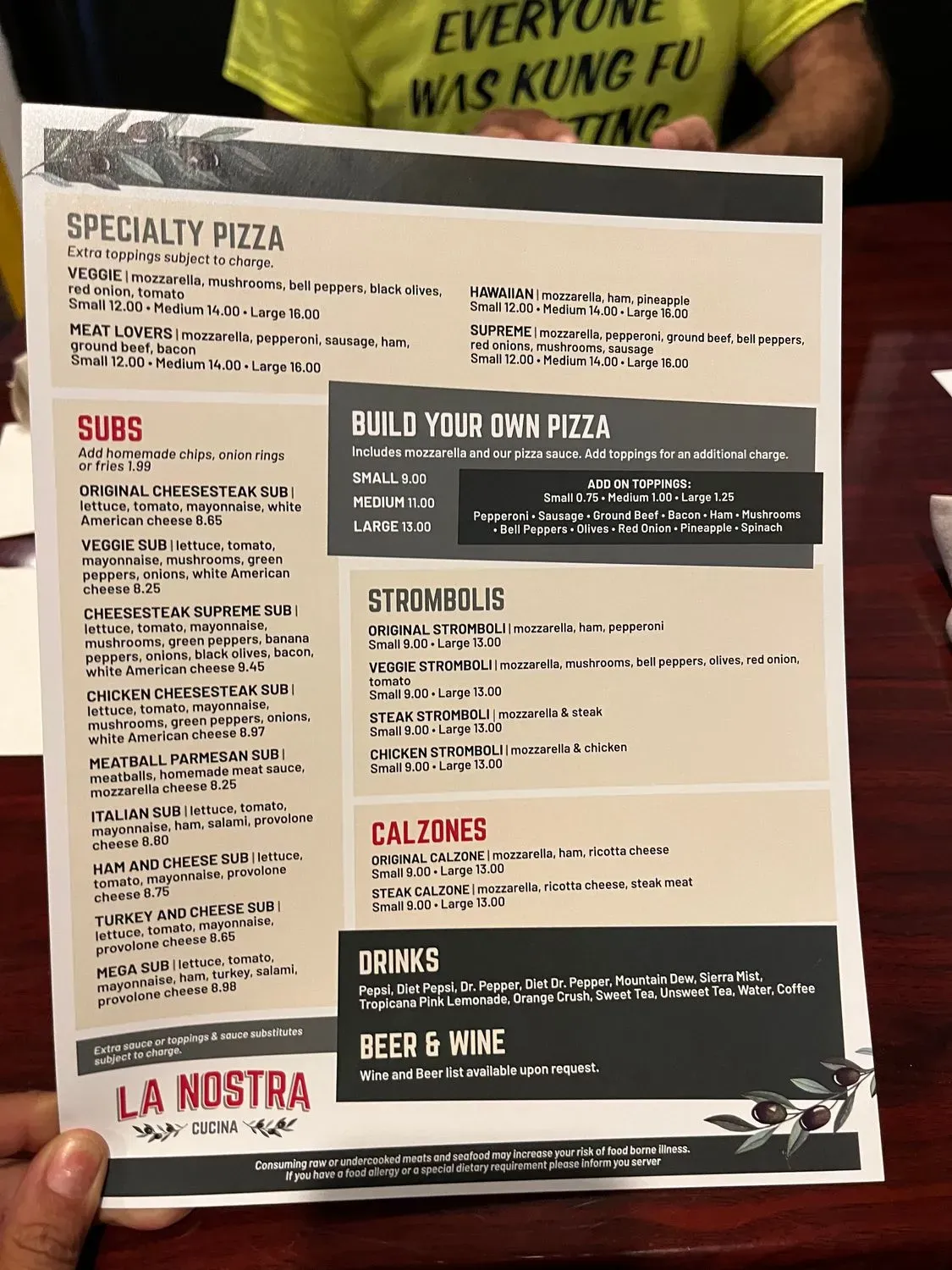 Menu 4