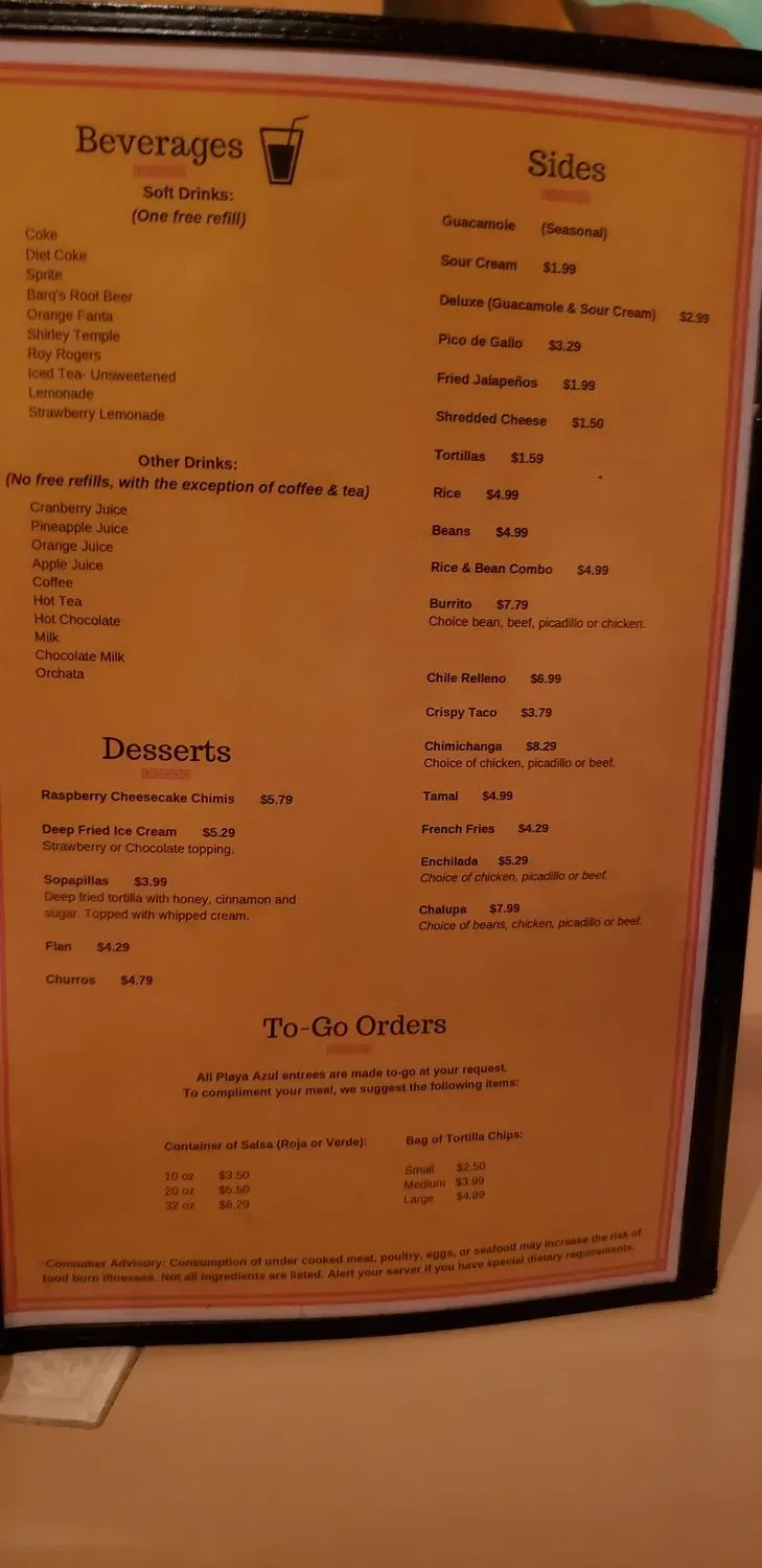 Menu 6