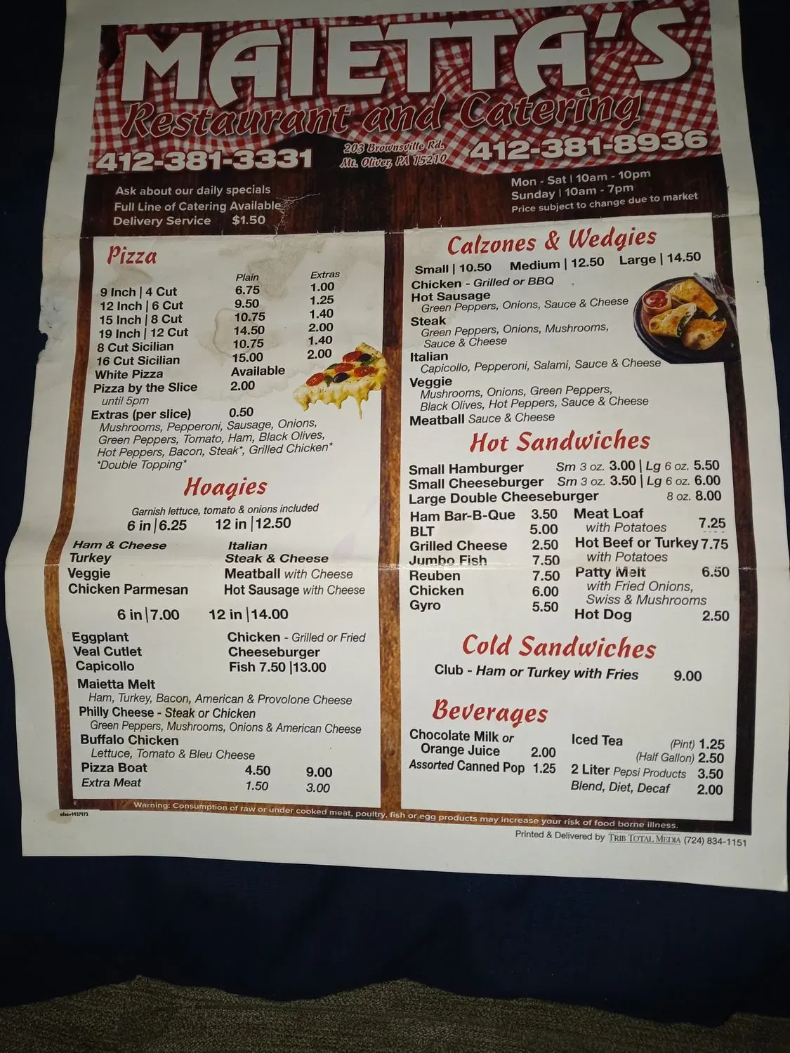 Menu 4