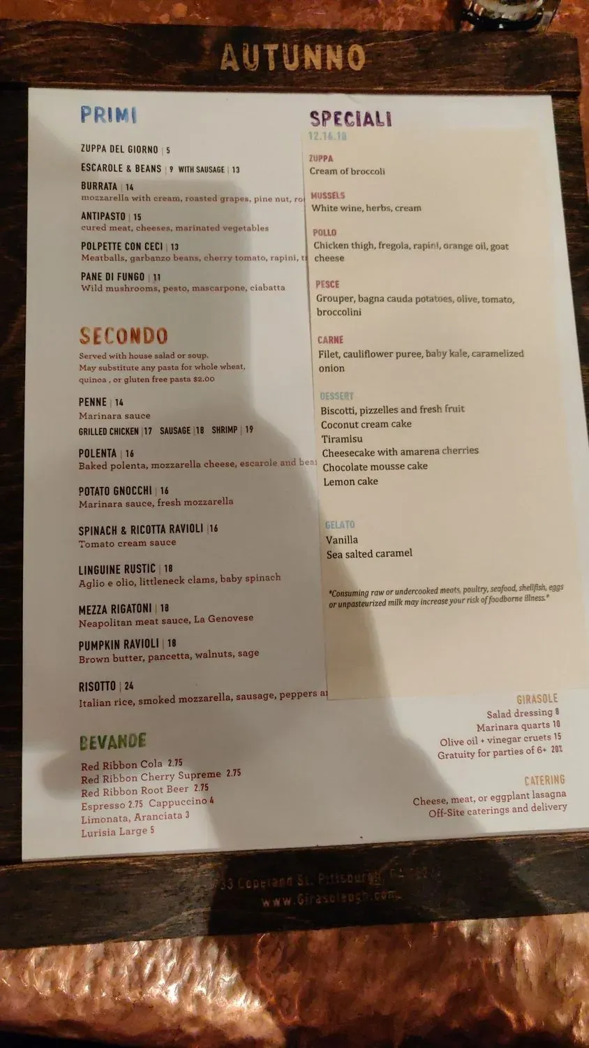 Menu 6