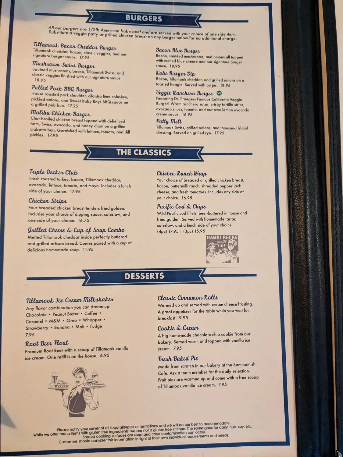Mukilteo's Speedway Cafe Menu - Updated October 2025