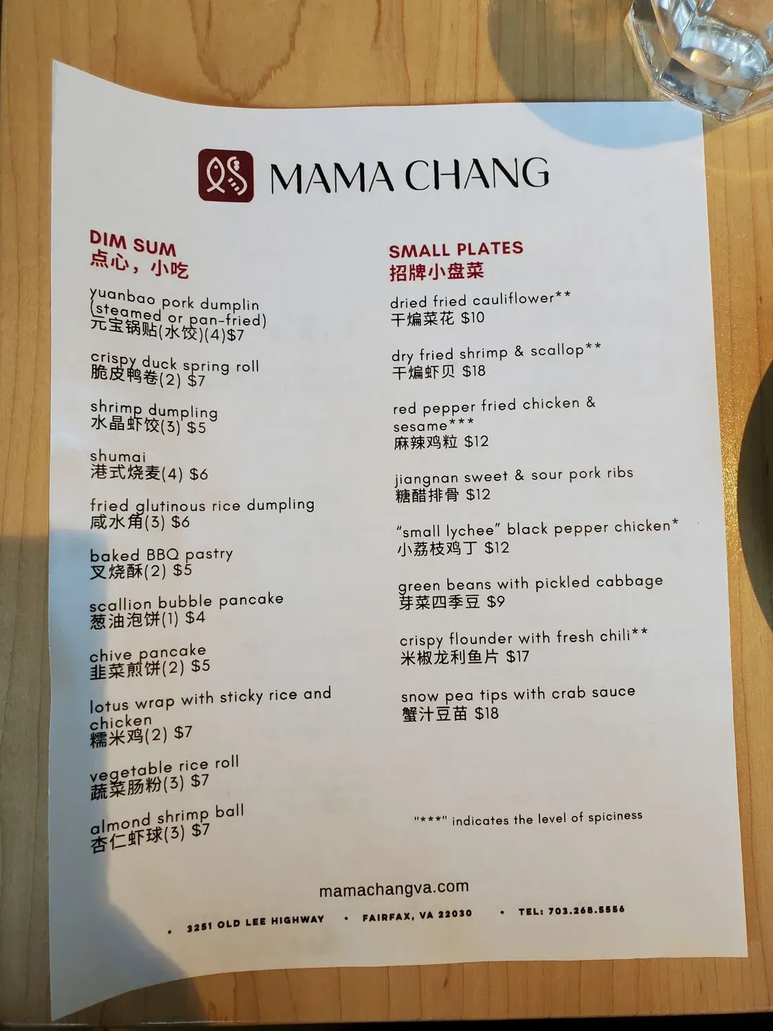 Menu 6