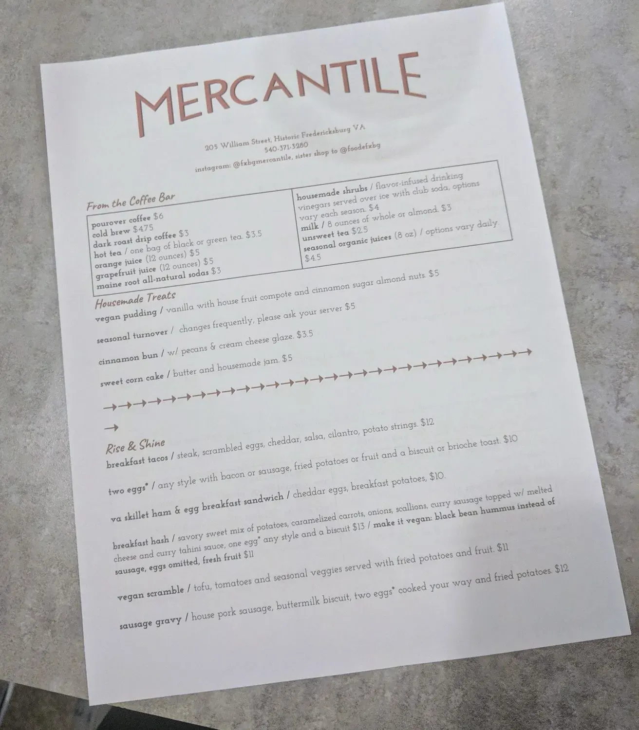 Menu 6