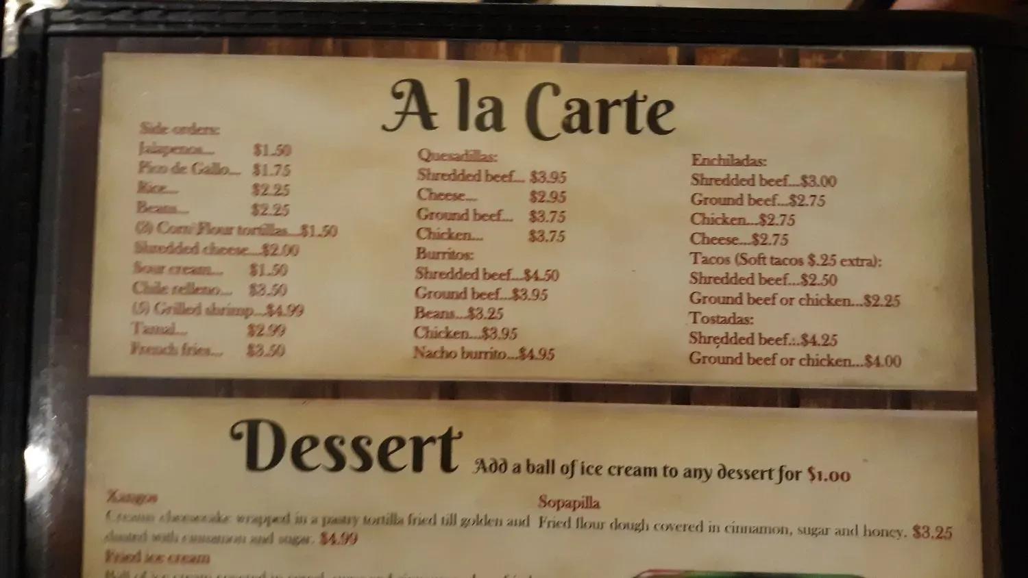 Menu 6