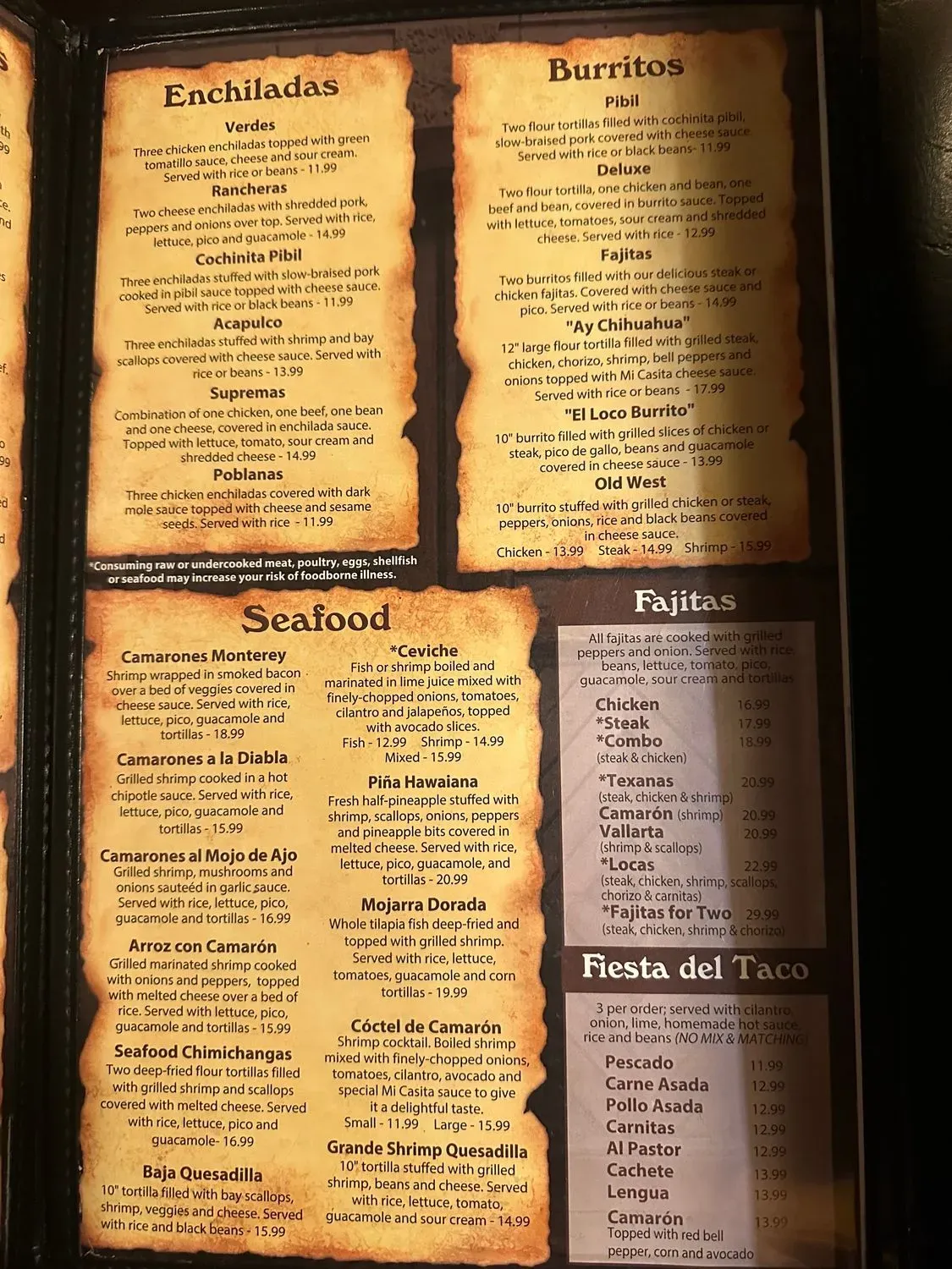 Menu 6