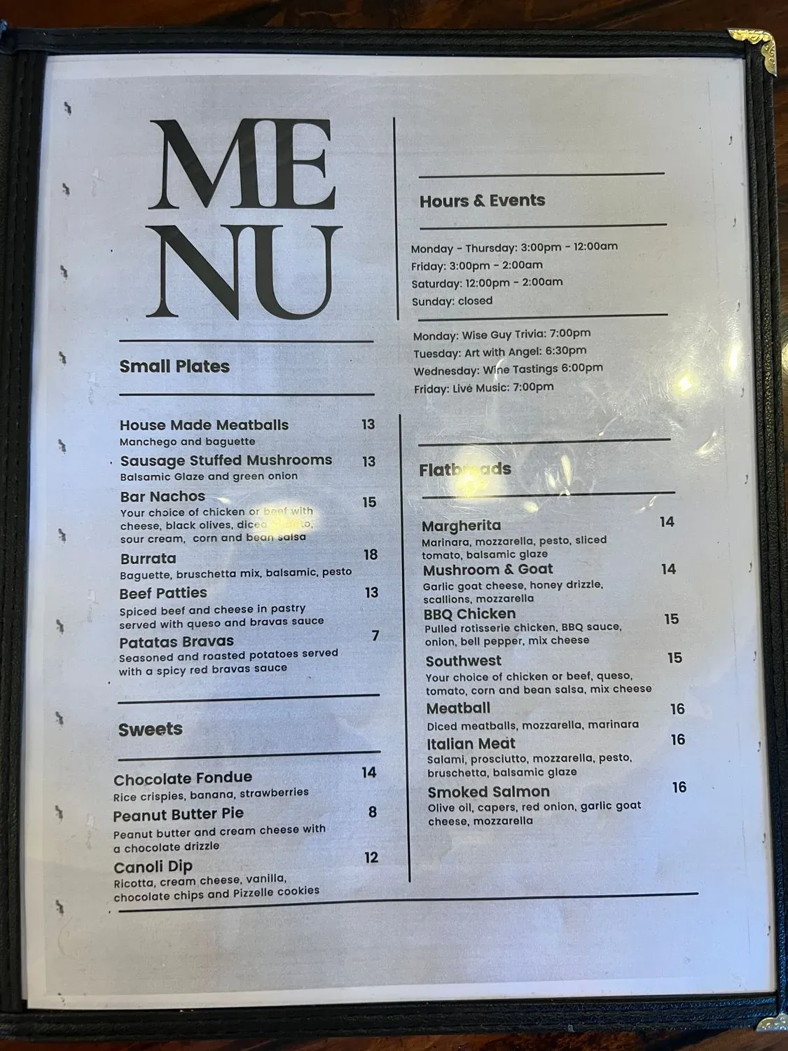 Menu 3