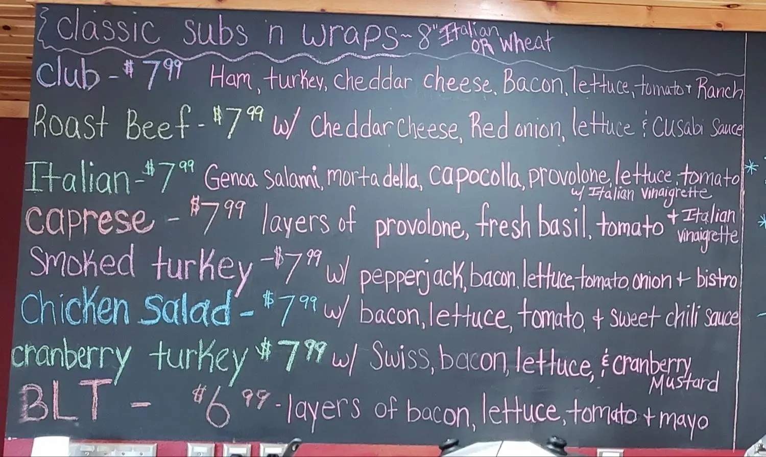 Menu 4