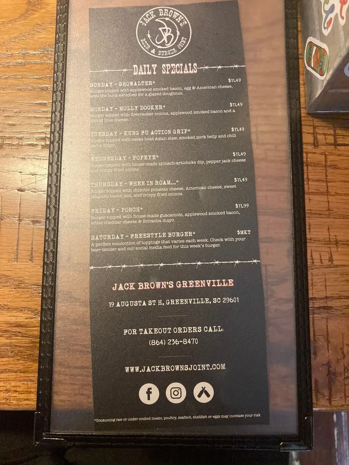 Menu 4