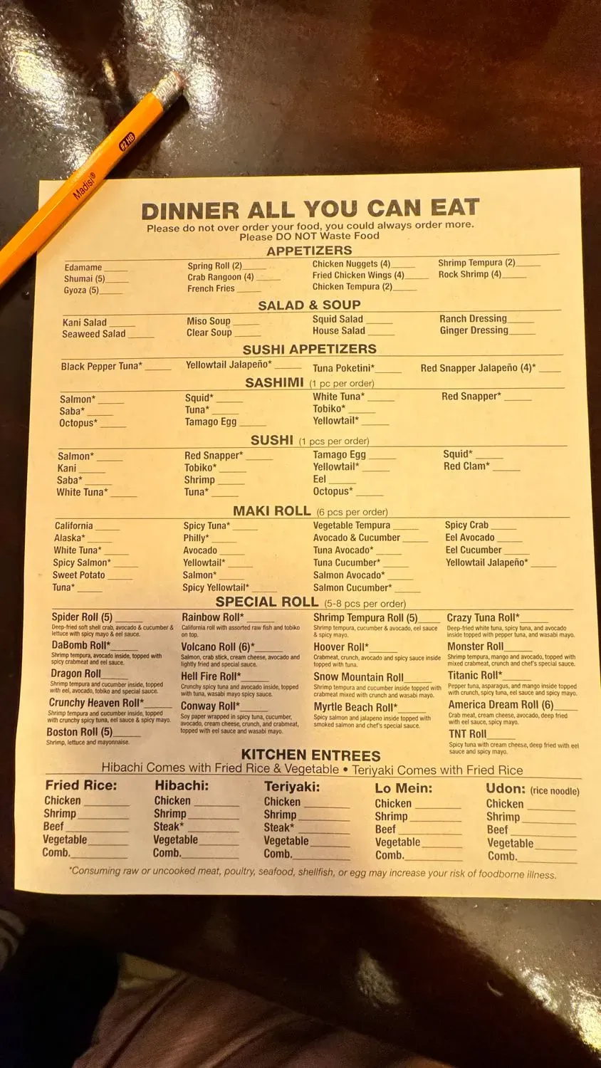 Menu 3