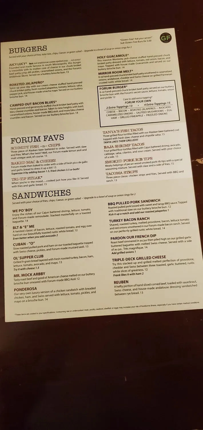 Menu 6