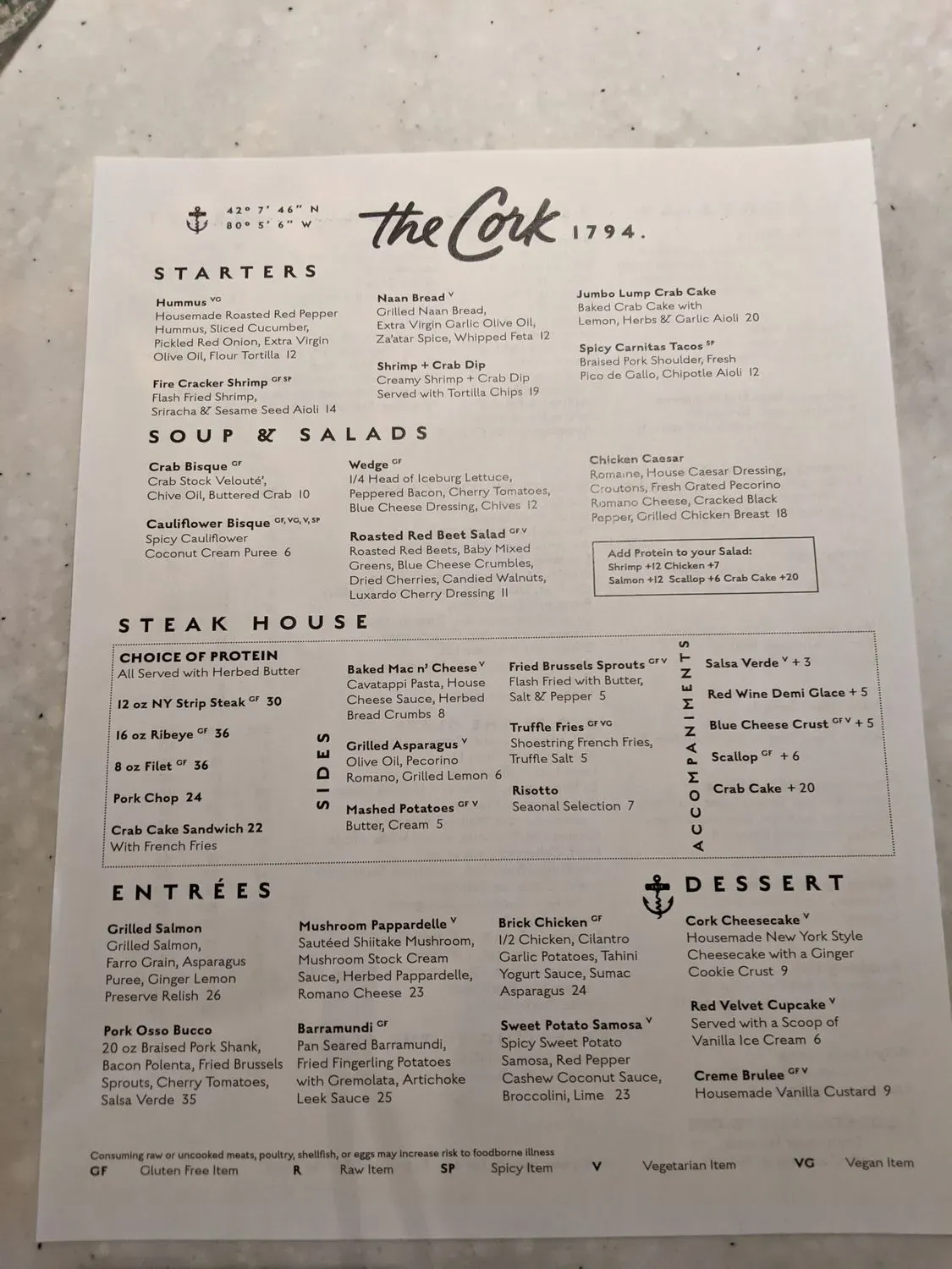 Menu 6