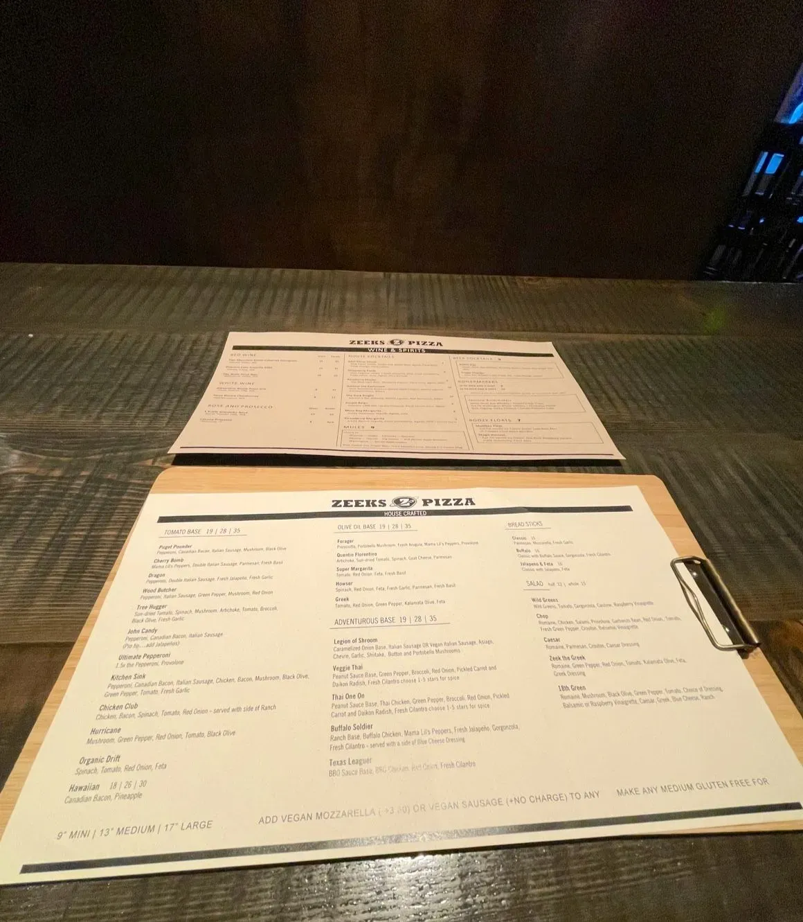 Menu 4