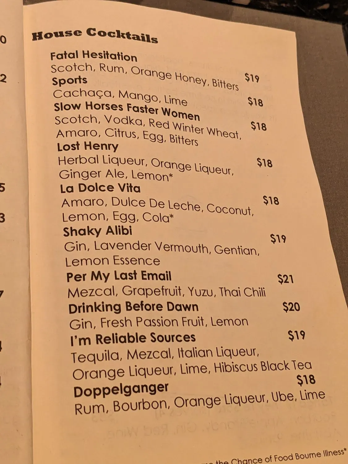 Menu 4