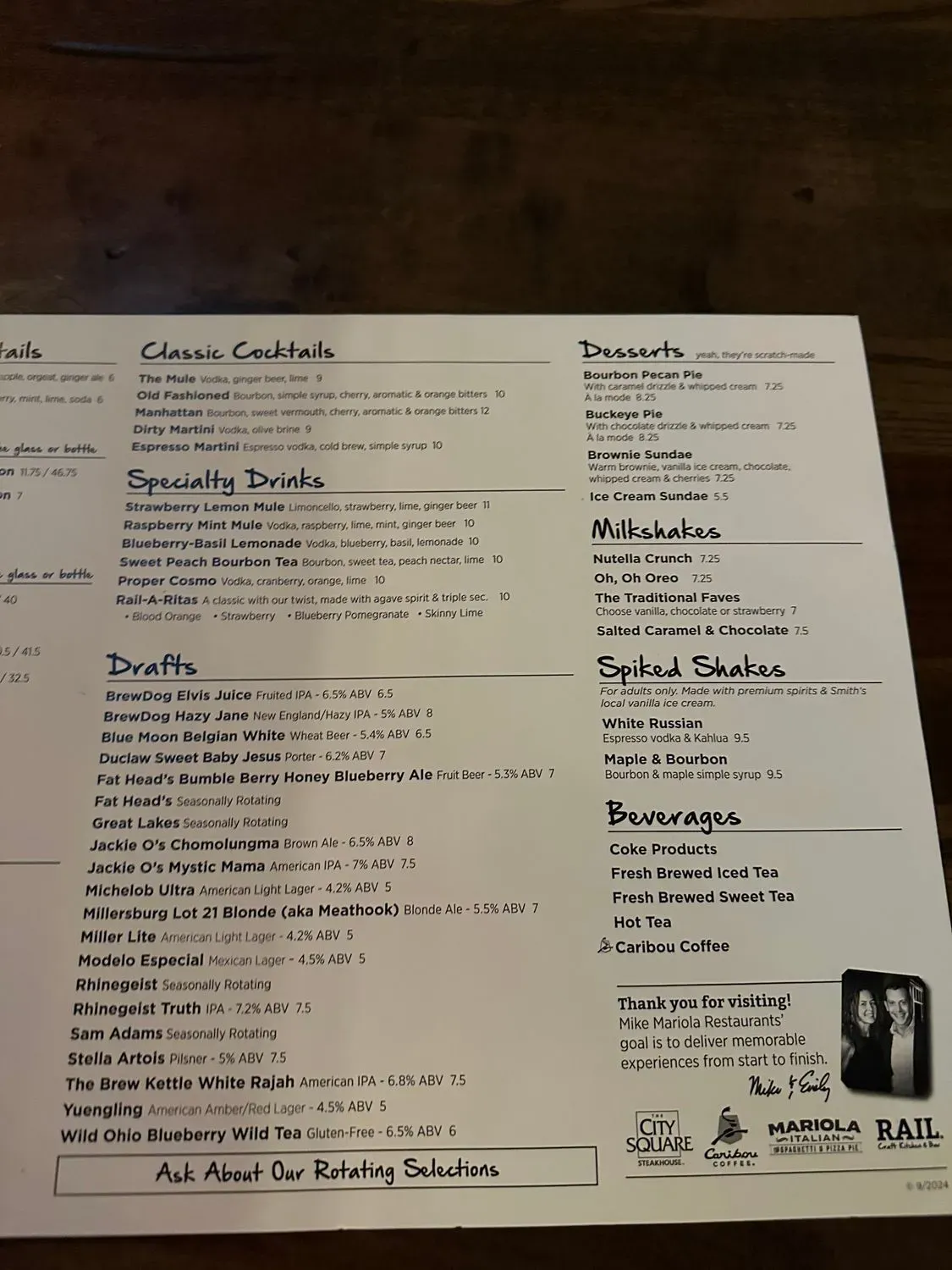 Menu 4