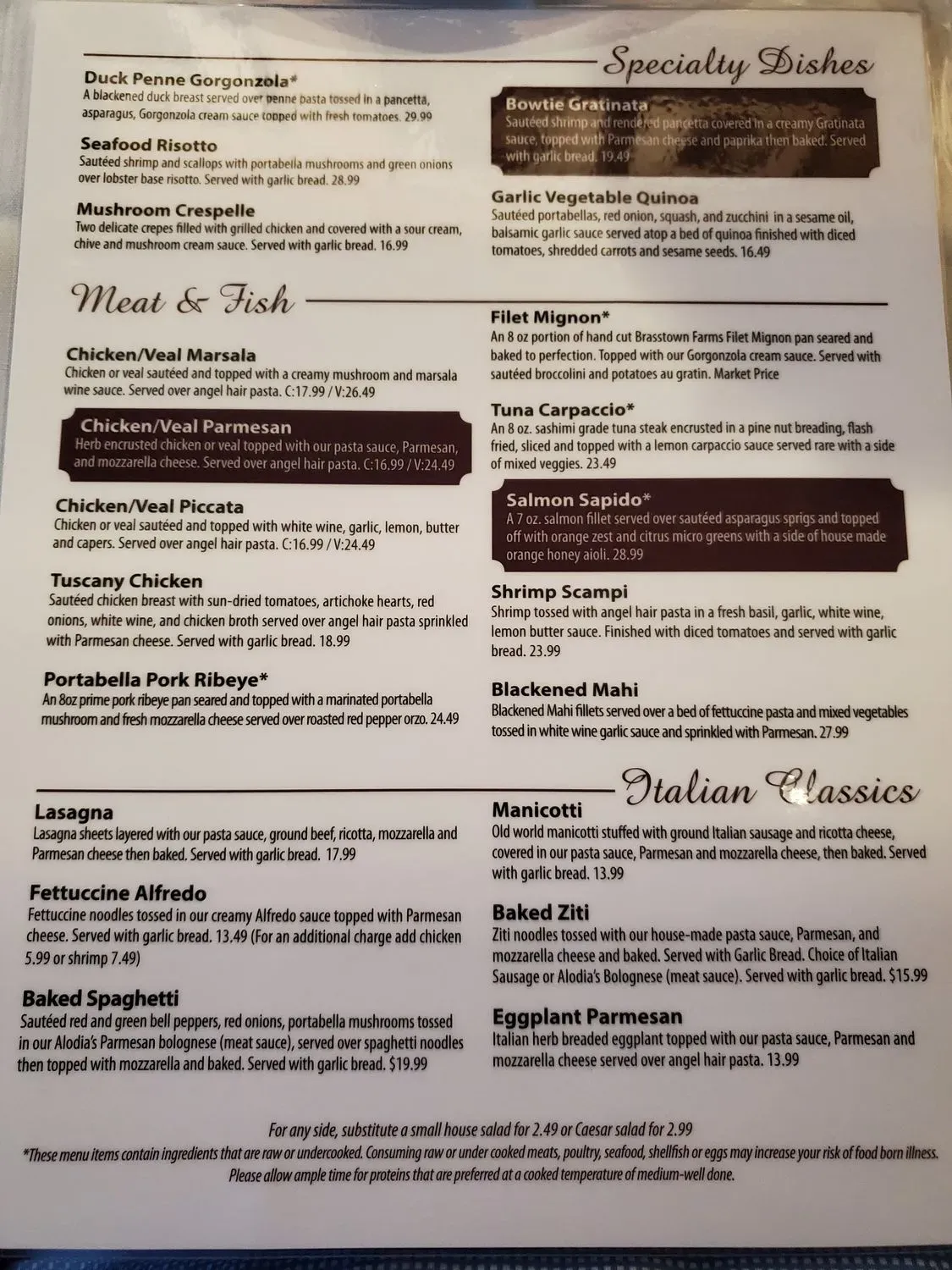 Menu 4