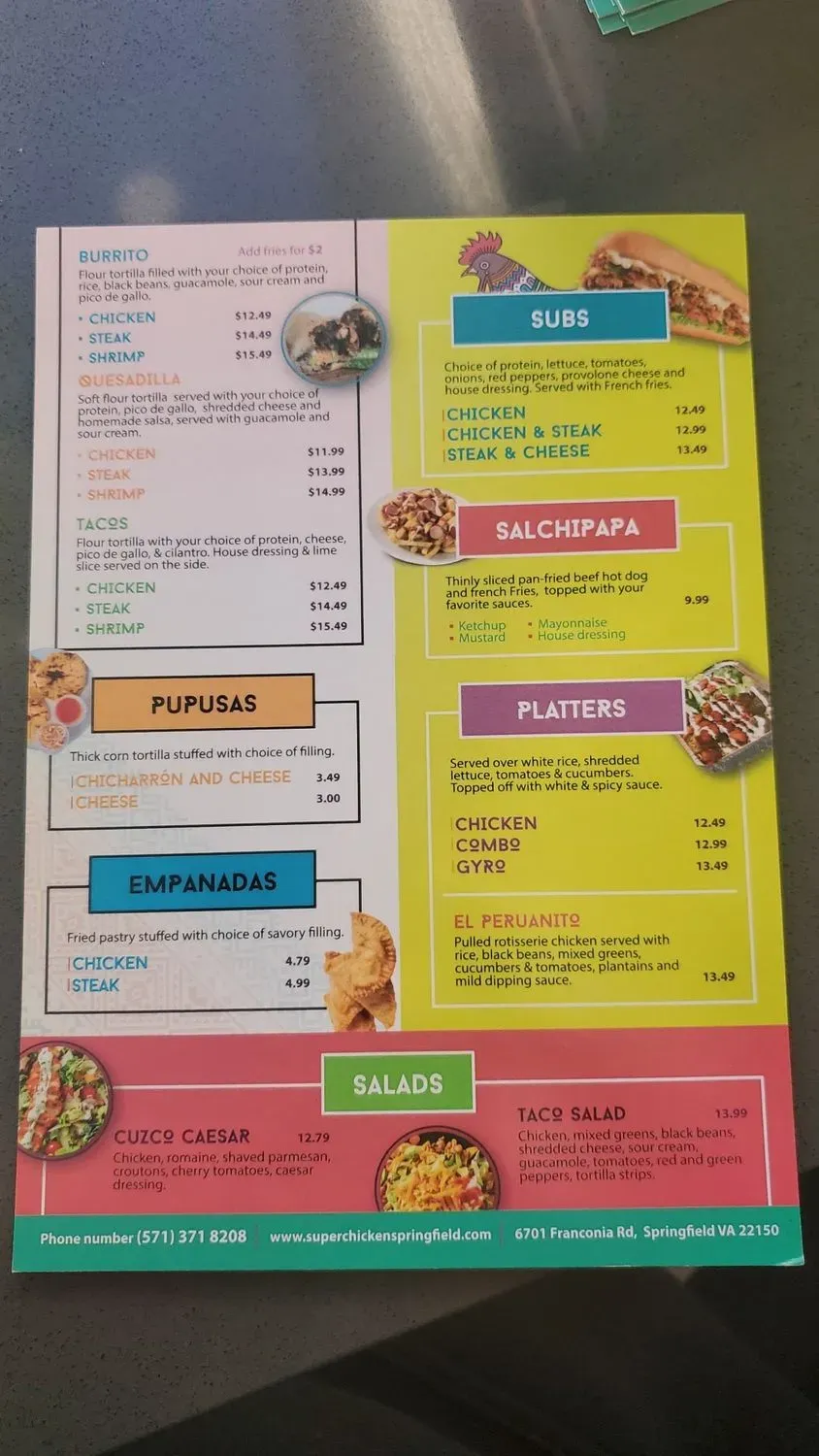 Menu 6