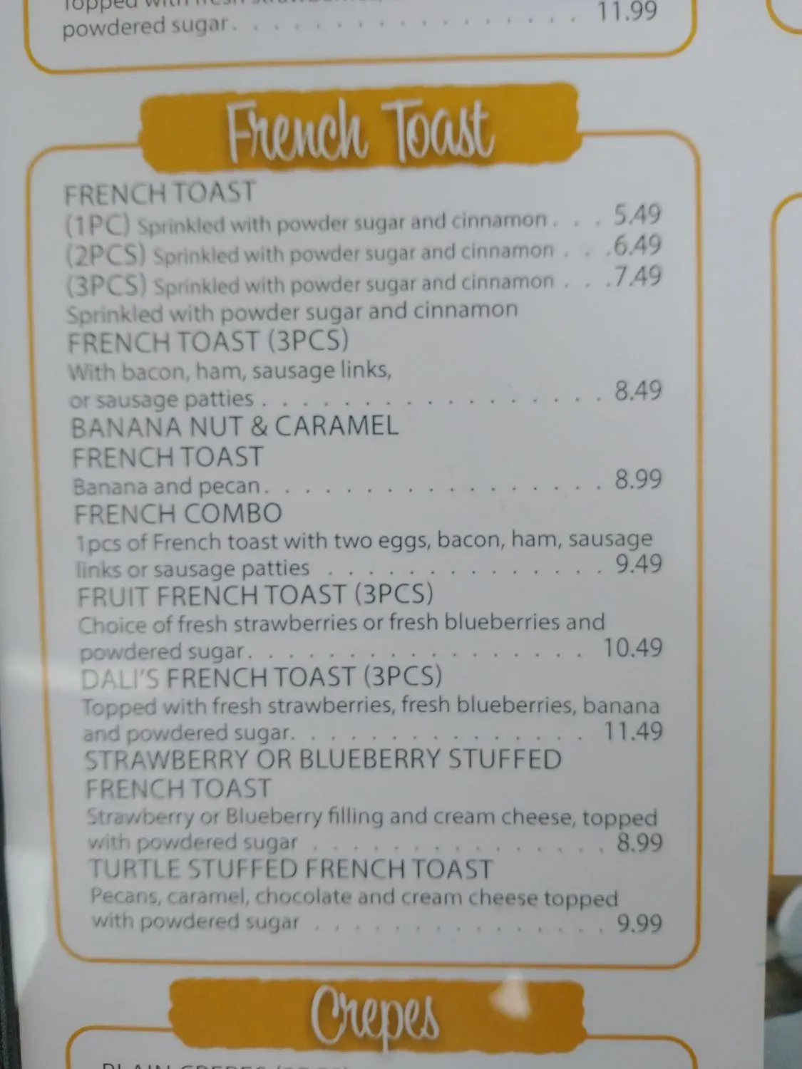 Menu 6