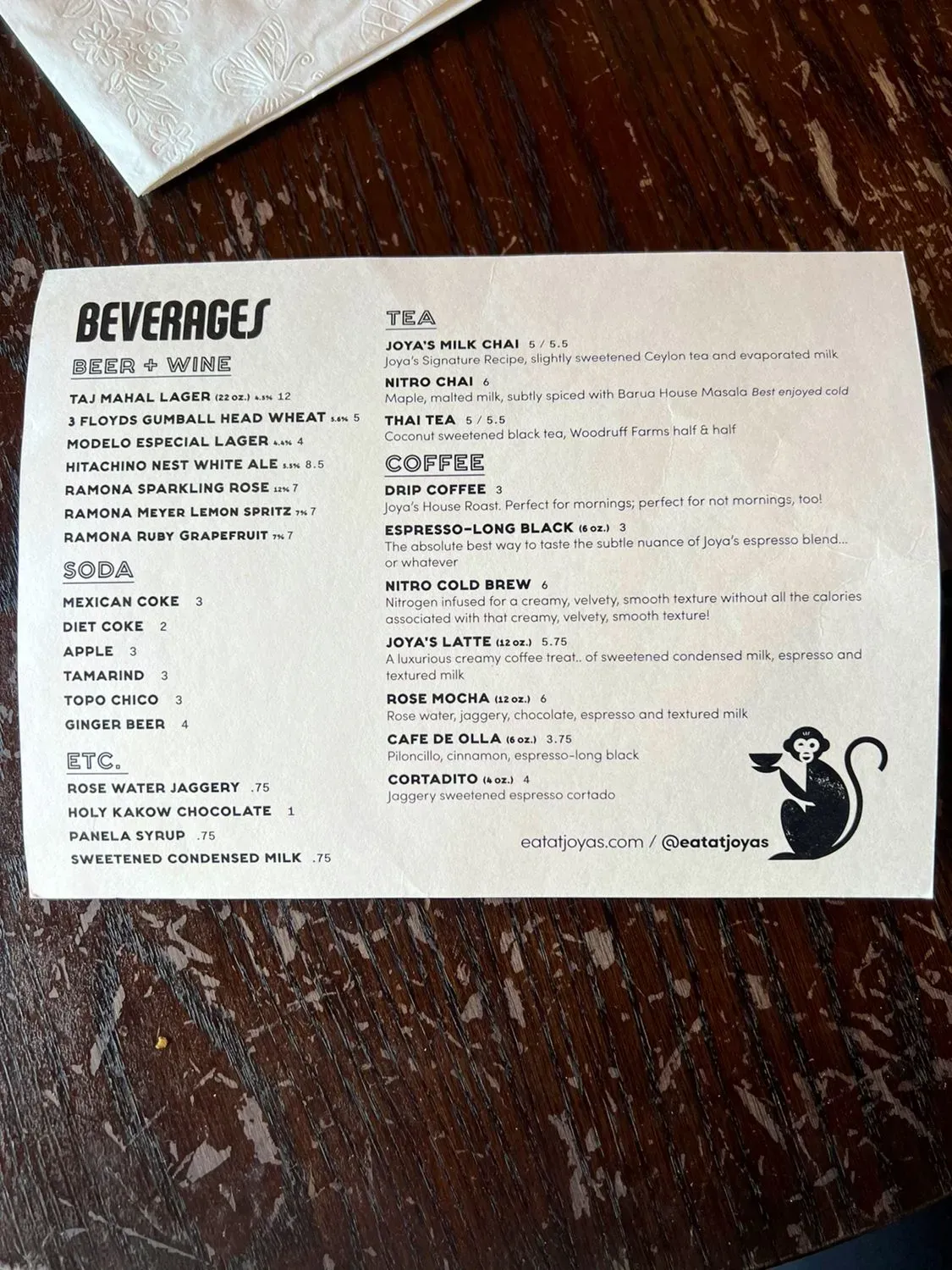 Menu 3