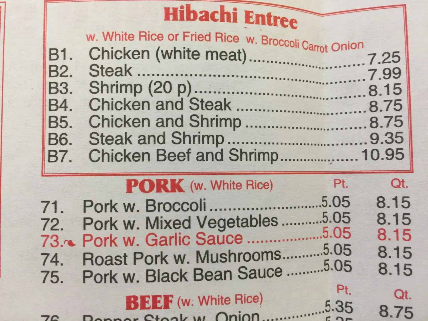 Menu 4