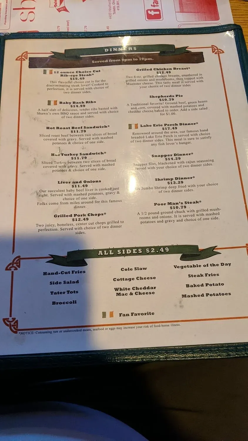 Menu 4