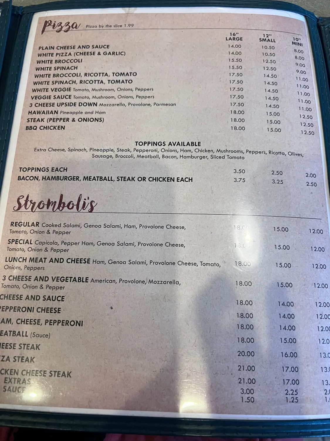 Menu 3