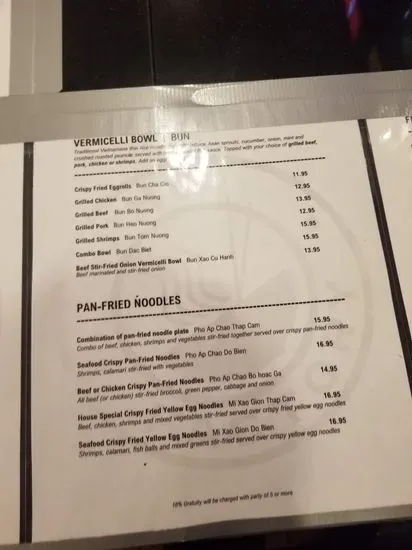 Menu 6