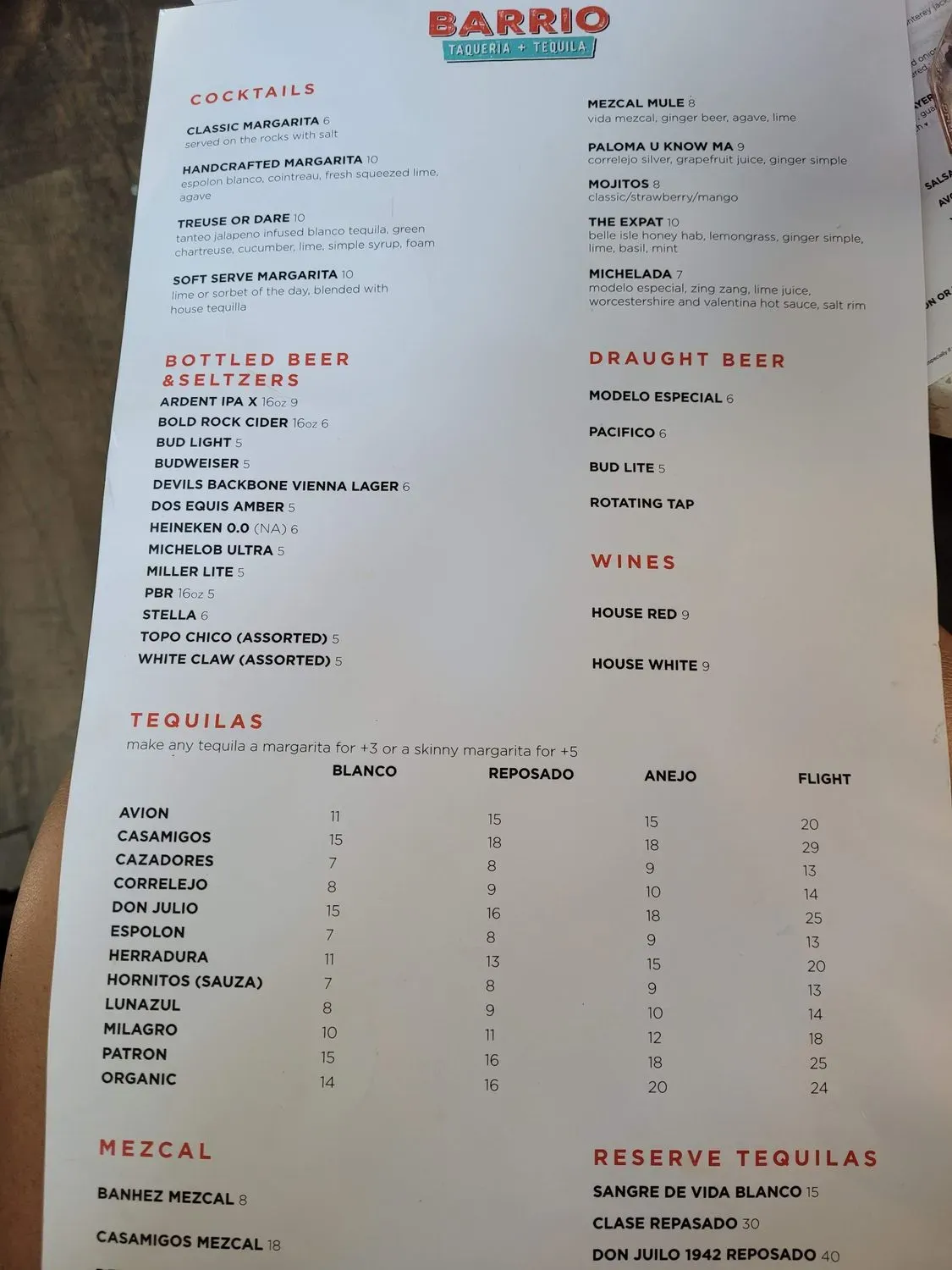 Menu 3