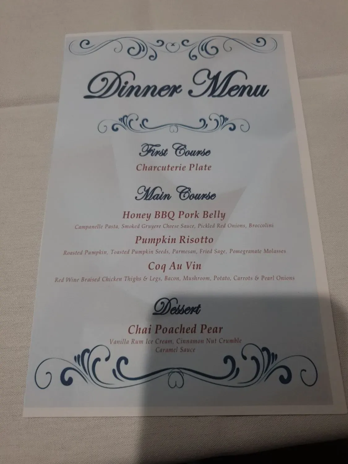 Menu 4