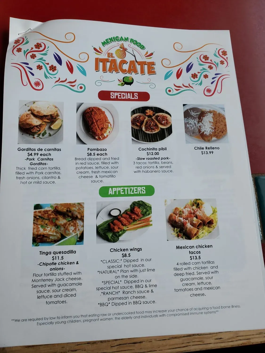 Menu 3