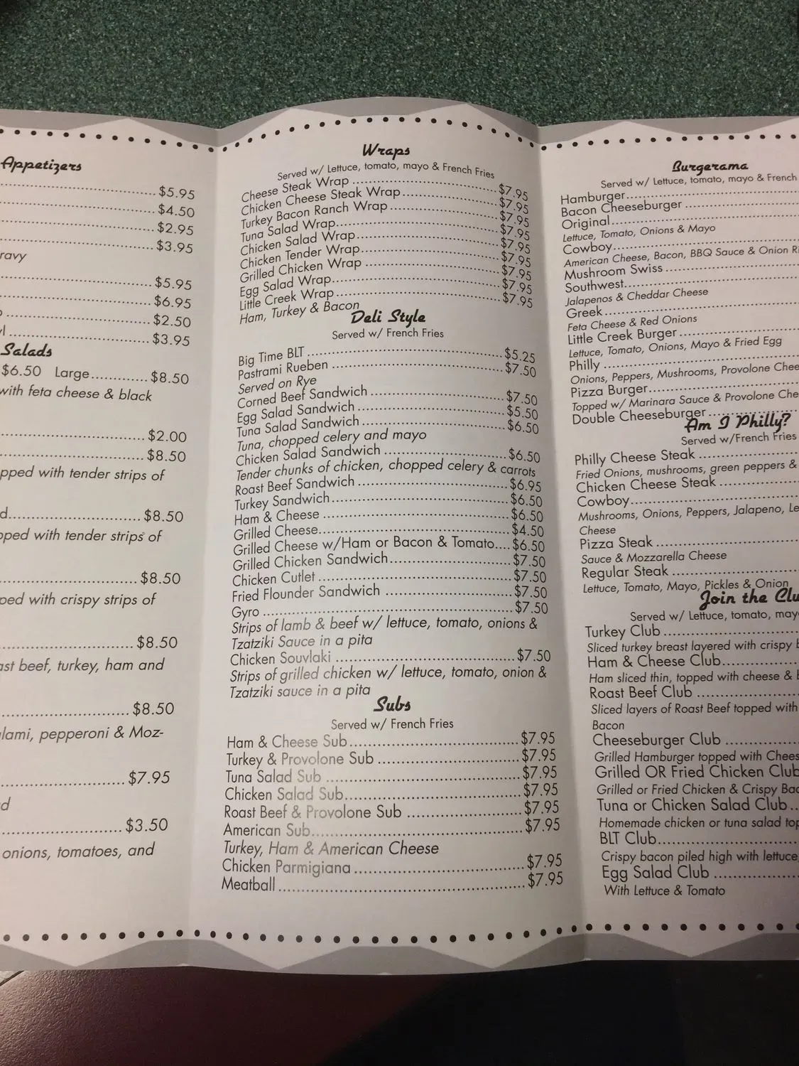 Menu 6