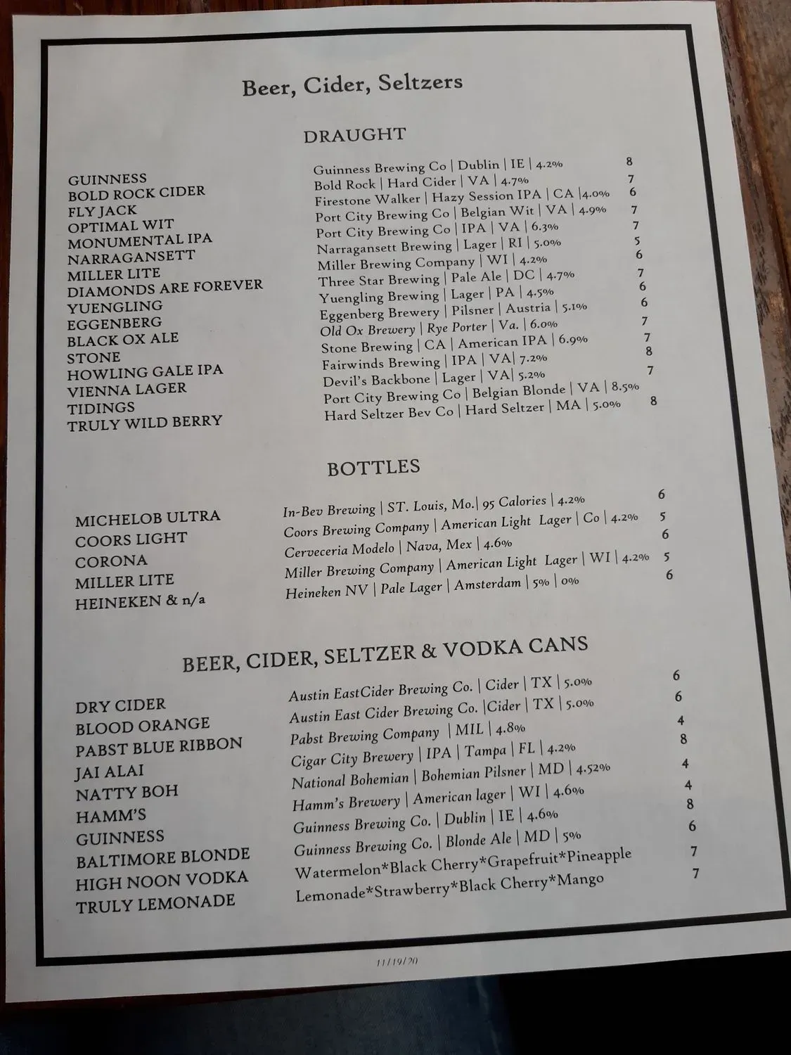 Menu 3