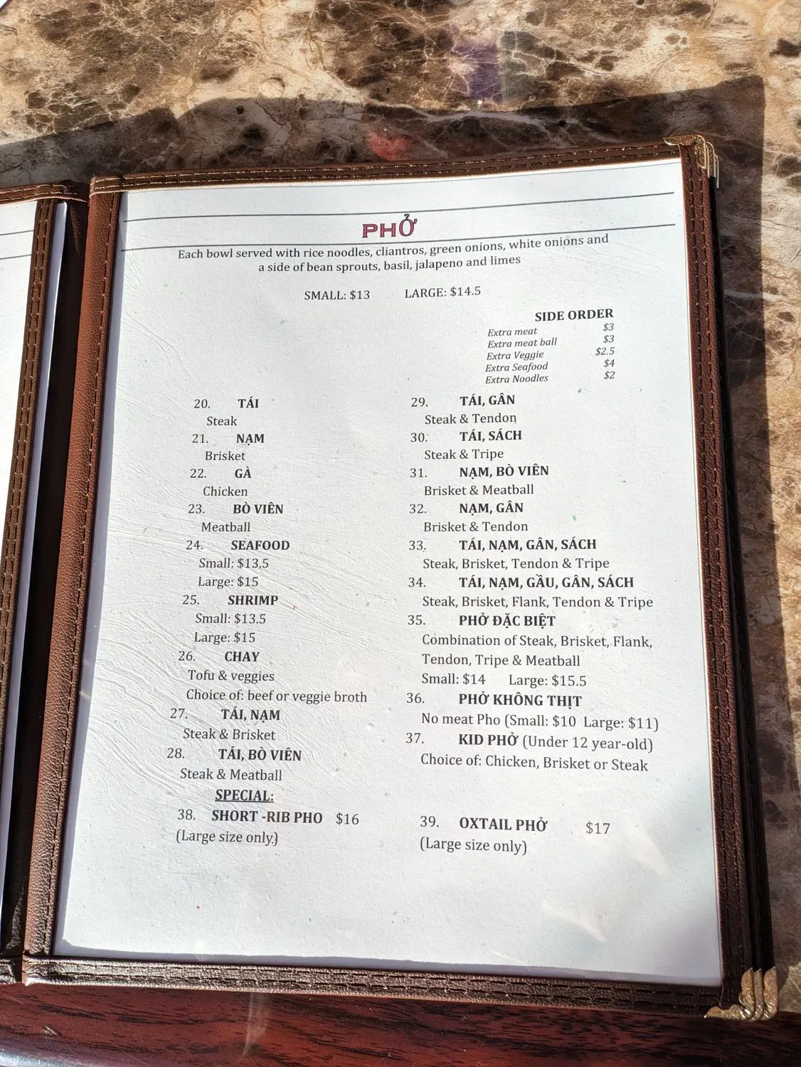 Menu 6