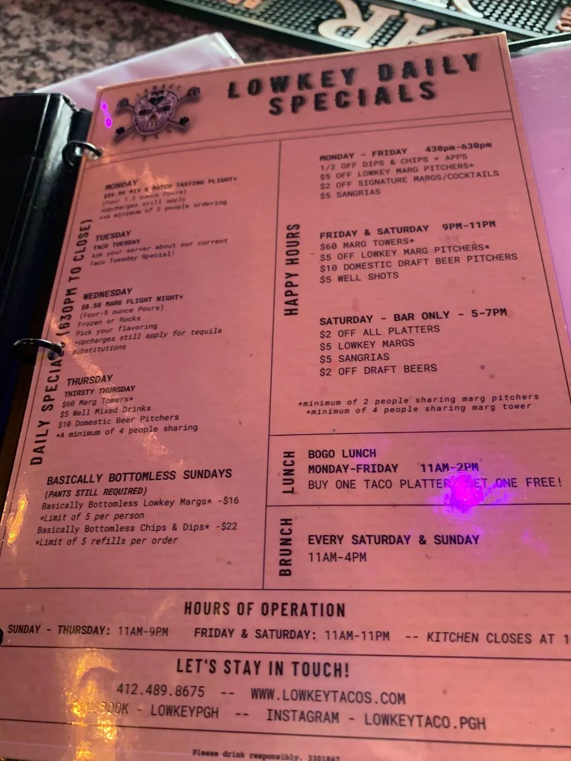 Menu 6