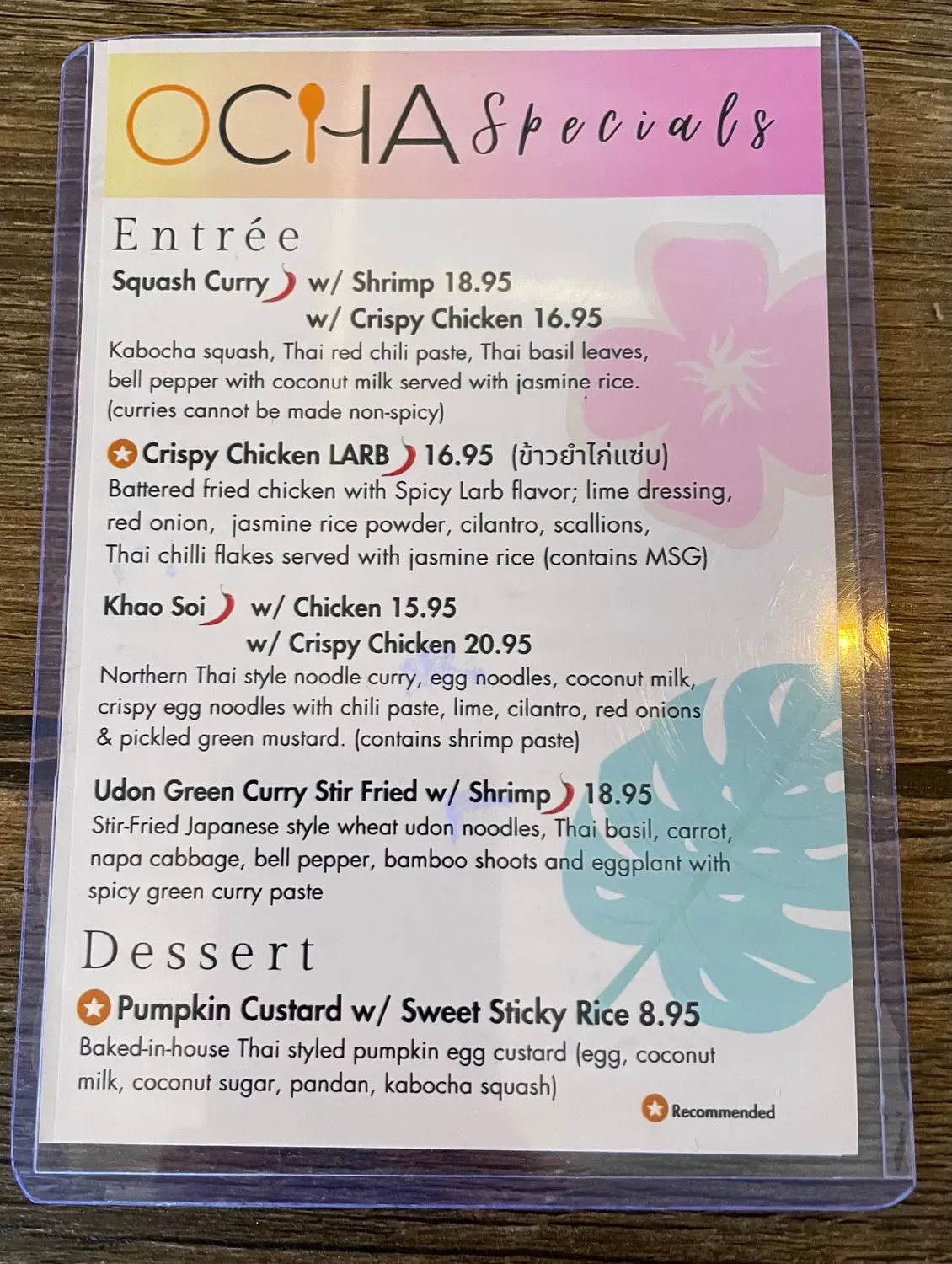 Menu 4