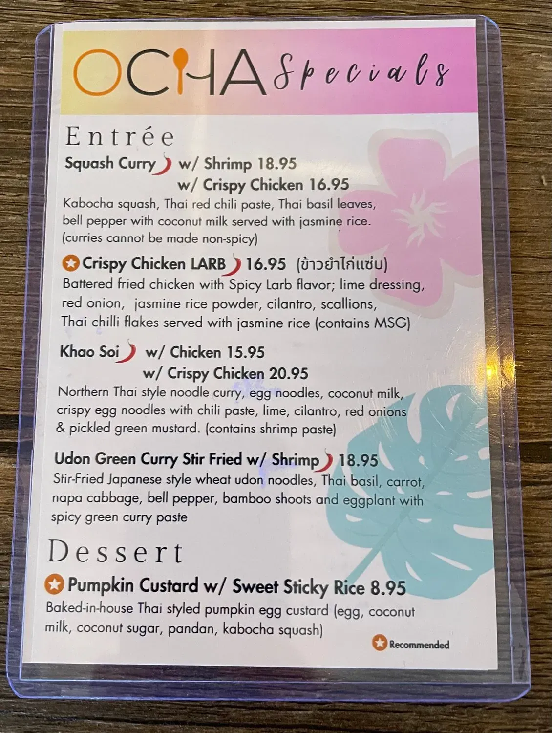 Menu 4